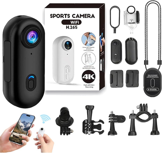The Snap Camera 4k Mini Handsfree Bodycam
