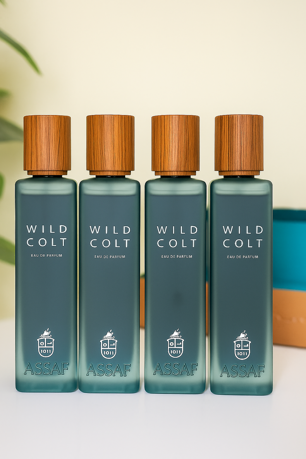 Wild Colt by Assaf – 4 Bottles × 200ml (Total 800ml) | وايلد كولت من أساف – 4 عبوات × 200 مل (إجمالي 800