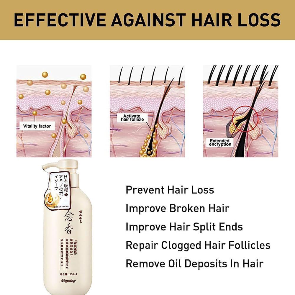 Sakura Japanese Shampoo for Hair Loss