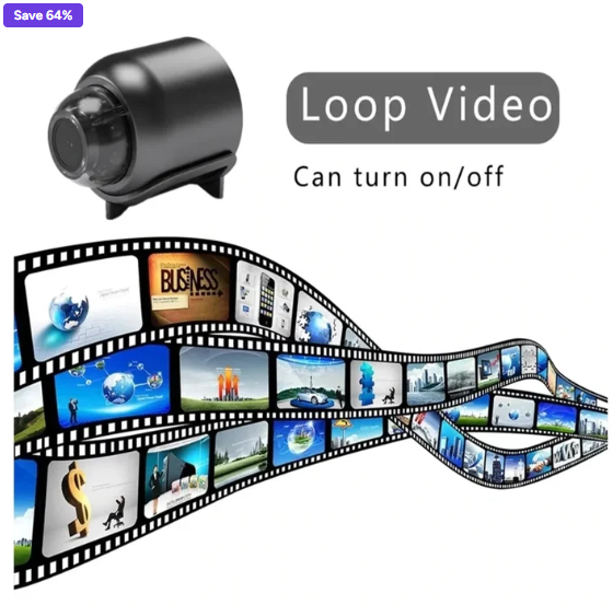 Last Day 50% OFF🔥 Mini Camera CCTV 4K Mini WiFi IP Camera Hidden Built-in BATTERY